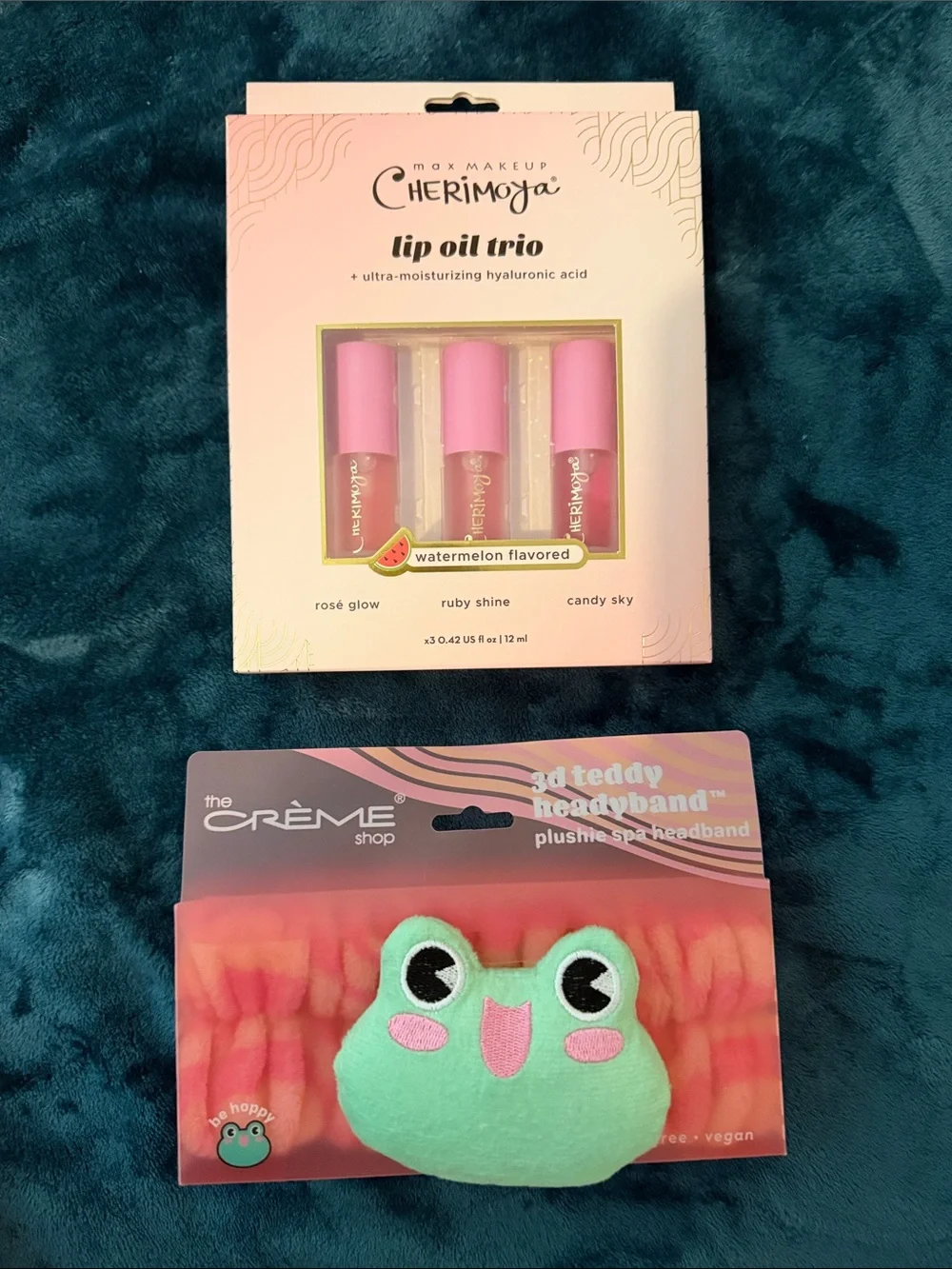 Cherimoya Lip Oil Trio - Pink (Watermelon Flavored)